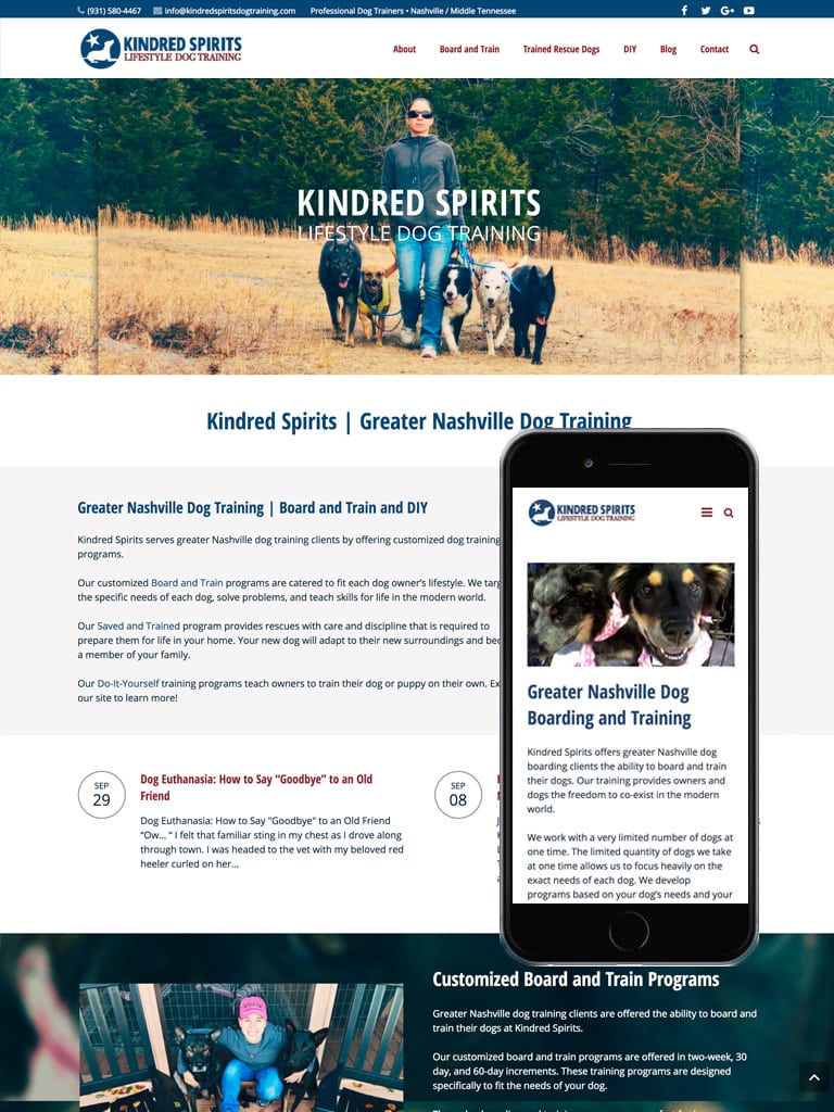 Kindred Spirits Web Design